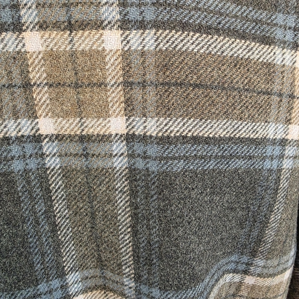 Pendleton Woolen Mills Vintage Plaid Wool Blazer Coat Petite XL - Picture 6 of 12
